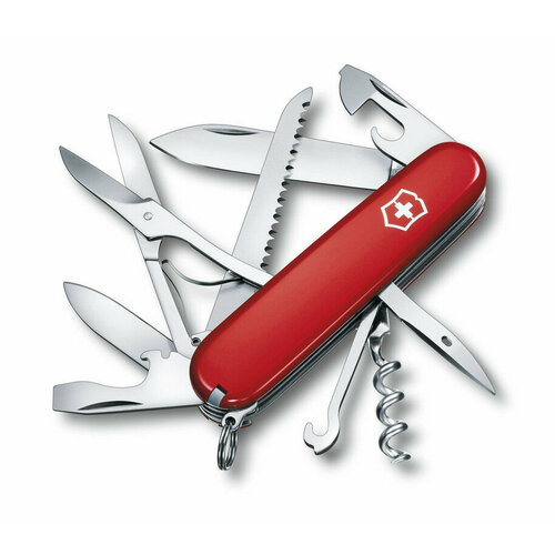 Нож перочинный Huntsman, красный, 9,1х2,6х2,1 см, Victorinox, 1.3713