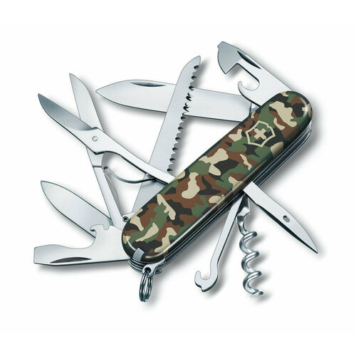 Нож перочинный Huntsman, камуфляж, 9,1х2,6х2,1 см, Victorinox, 1.3713.94