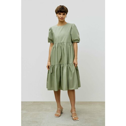 фото Платье baon, размер 50, зеленый