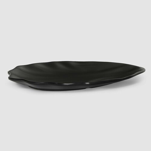 Блюдо Kulsan Terra black 29х20,5 см, блюдо сервировочное