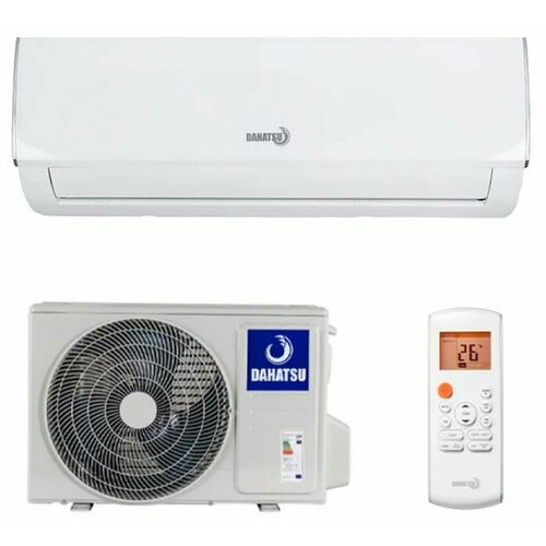 Сплит система DAHATSU DHP-18 (55 кв. м) Кондиционер DAHATSU DRAGON 18 Завод Midea, Компрессор Toshiba, Golden Fin, i Feel, Самоочистка