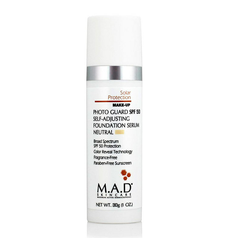 M.A.D. Подстраивающаяся сыворотка-основа под макияж с защитой spf 50 neutral light 30 гр (M.A.D., ) - фото №3