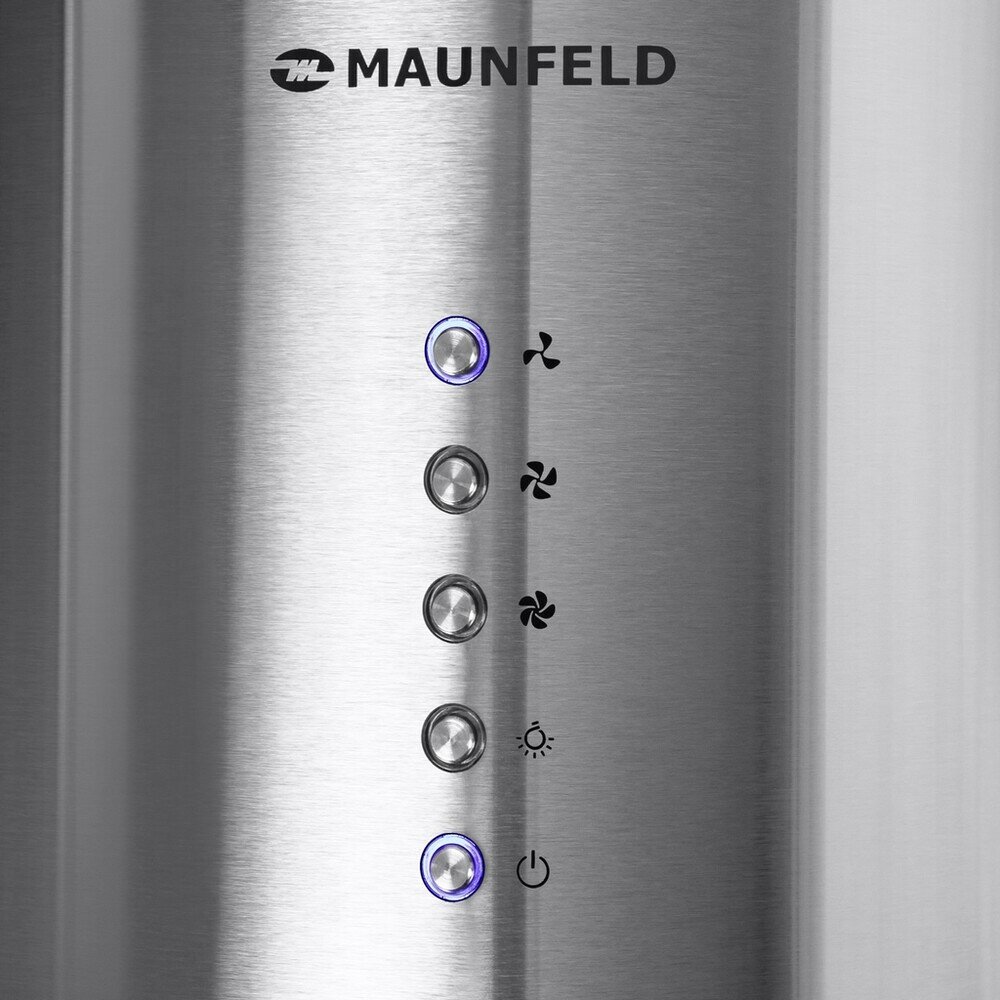 Островная вытяжка Maunfeld Lee Light Isla 35 нержавеющая сталь (в 1-й коробке)