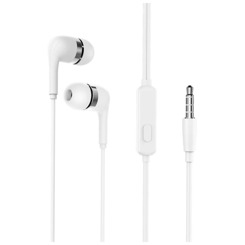 Гарнитура BOROFONE BM39 Refined Chant 35 мм вставная 12м белый 480₽