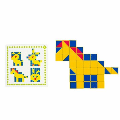 Развивающая игра из дерева Квадромино 1945₽