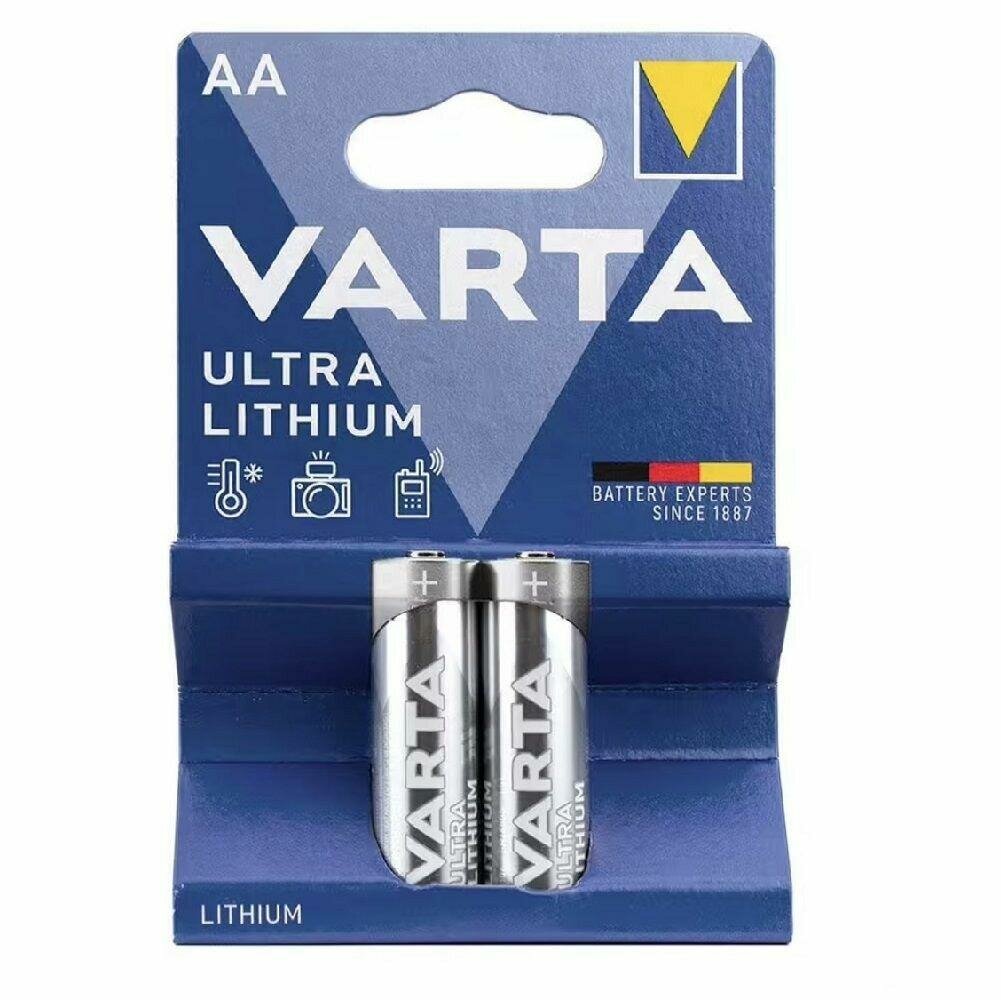 Батарейка Varta FR6 AA ULTRA Lithium BL2, 2шт.