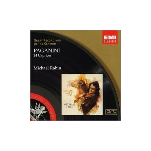 AUDIO CD Paganini: 24 Solo Caprices paganini 24 caprices – michael rabin cd