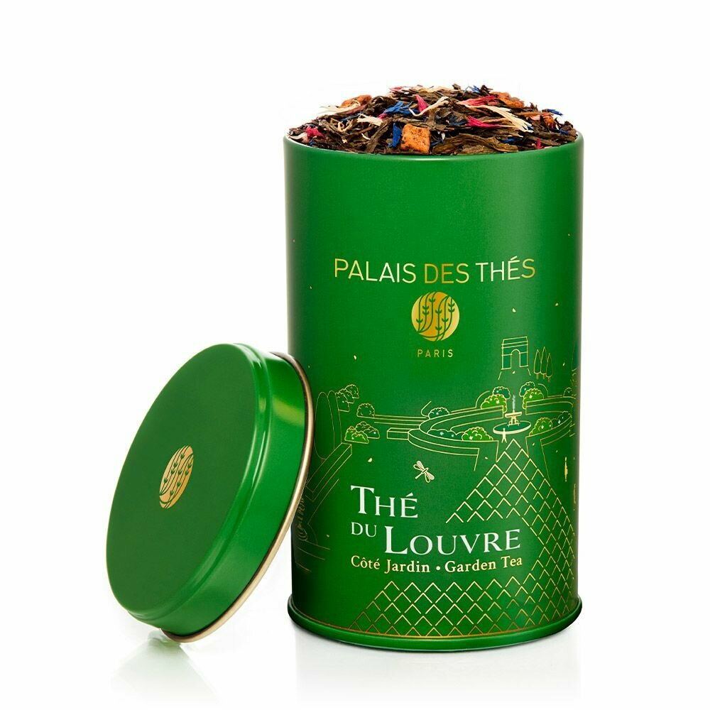 PALAIS DES THES. ЧАЙ лувра. Утренний САД. Зеленый фруктовый чай, вдохновленный Парижем, с ароматами яблок, сливы и айвы.