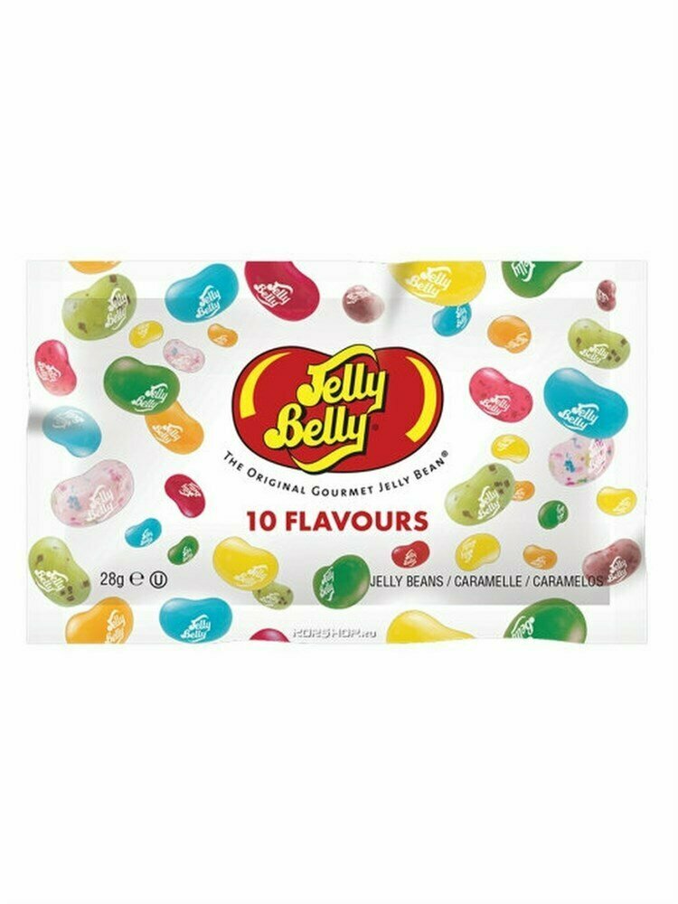 Jelly Belly жевательное драже 10 вкусов 28 гр