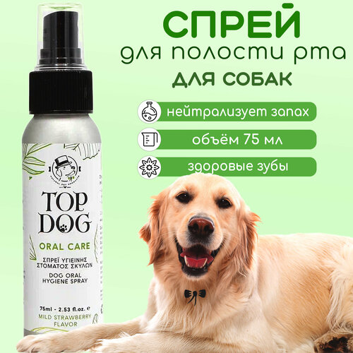 Спрей для гигиены полости рта собак TopDog Oral Care, 75 мл