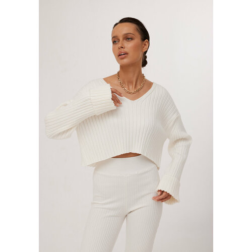 Джемпер WOOLOOK, размер OneSize, бежевый