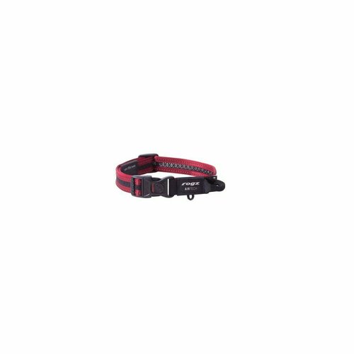 Rogz Air Tech Halsband M Red ошейник для собак средних пород, размер M, обхват шеи 26-40 см, цвет красный сорочка donna brenda nightdress red размер m цвет красный