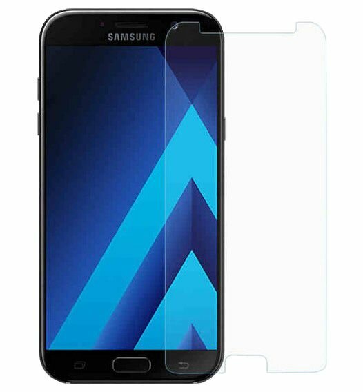 Samsung Galaxy A7 2017 a720 Защитное стекло 2D прозрачное бронестекло самсунг галакси а7 а720