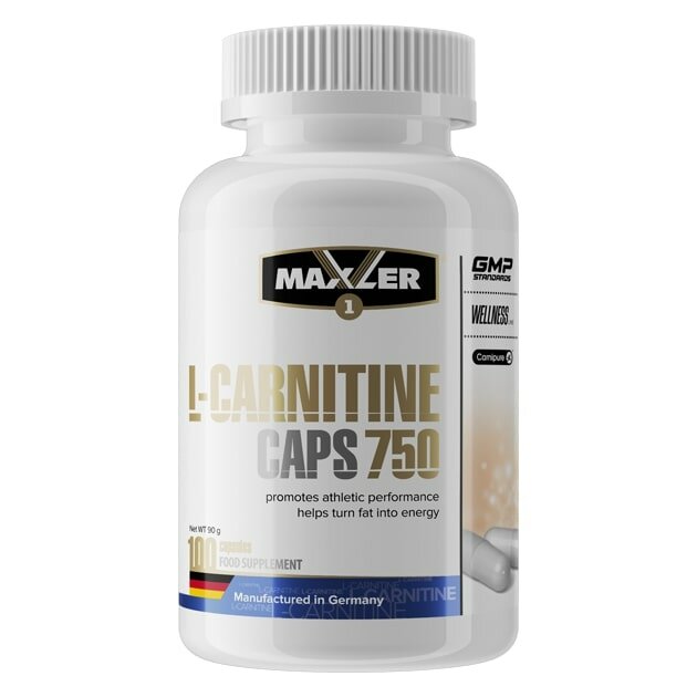 Л карнитин Maxler L-Carnitine 750 мг 100 капсул