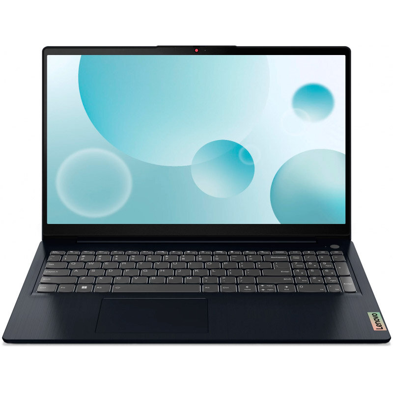 Ноутбук Lenovo IdeaPad 3 Abyss Blue 82RK011TRK (Intel Core i5 1235U 1.3 Ghz/8192Mb/512Gb SSD/Intel Iris Xe Graphics/Wi-Fi/Bluetooth/Cam/15.6/1920x1080/DOS)