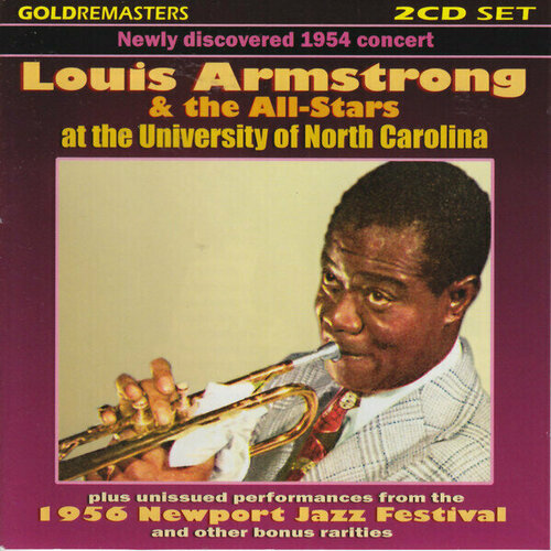 donhoff friedrich savoy blues AUDIO CD Louis Armstrong: Live At The University Of North Carolina 1954 + 1956 Newport Festival. 2 CD