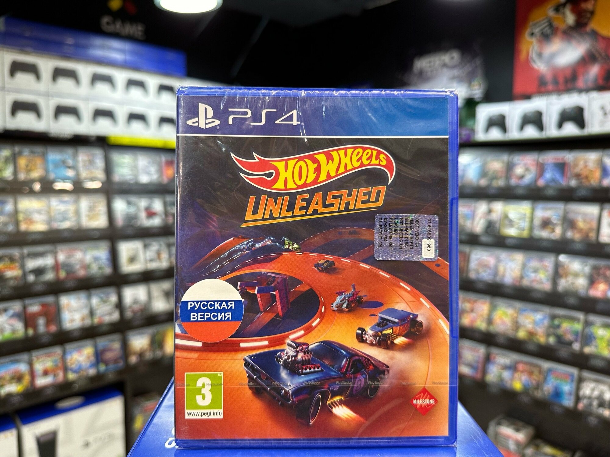 Игра Hot Wheels Unleashed PS4