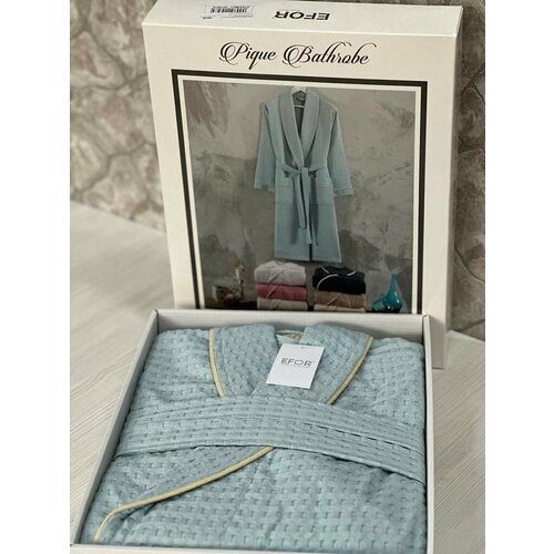 Халат Efor, размер L/XL, голубой