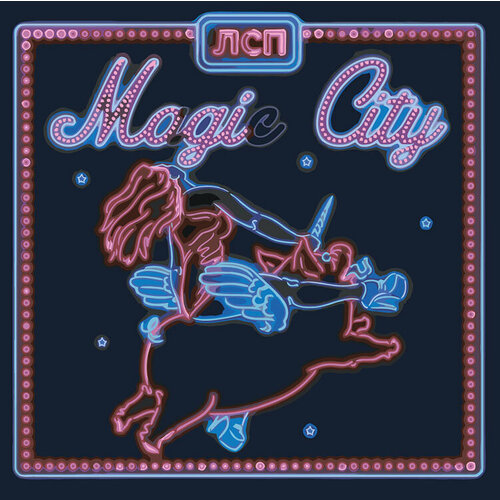 Картина по номерам ЛСП LSP: Альбом Magic City 40х40 см