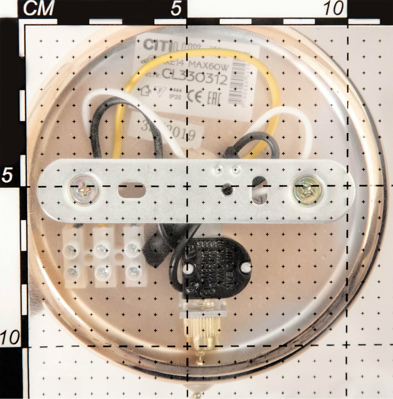 Бра настенное Citilux Синди CL330312 прозрачный золотистый