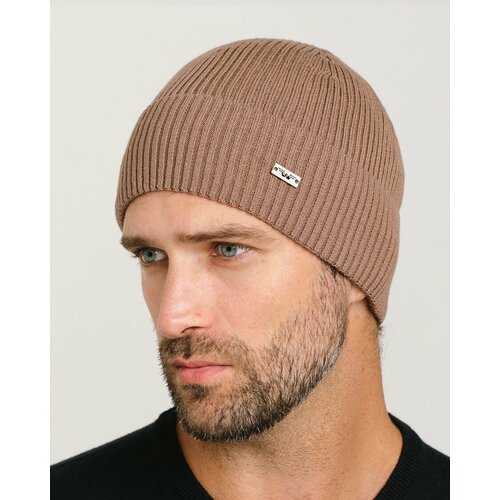фото Шапка wag concept, размер 56-58, бежевый
