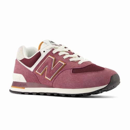 Кроссовки New Balance 574, полнота D, размер 12US, бордовый