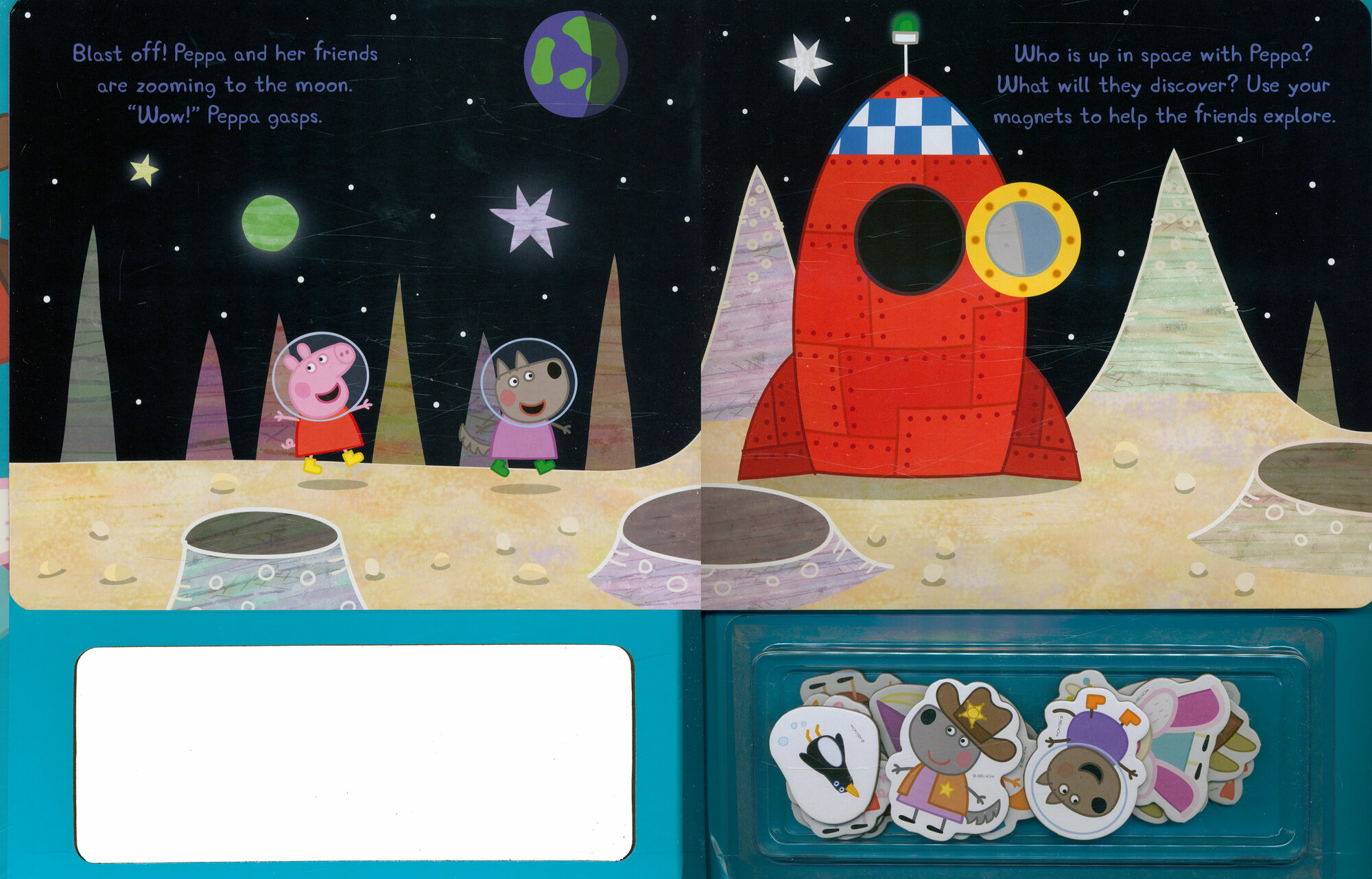 Peppa and Friends Magnet Book - фото №2