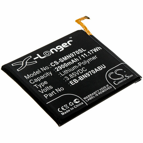 Аккумулятор CS-SMN970SL EB-BN970ABU для Samsung Galaxy Note 10 3.85V / 2900mAh / 11.17Wh аккумулятор для samsung n970 galaxy note 10 eb bn970abu aa