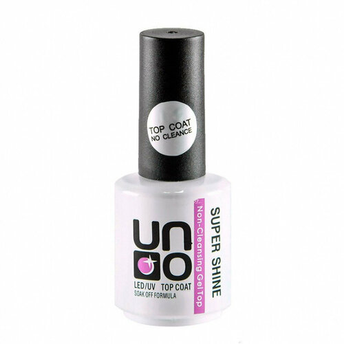 Верхнее покрытие Top Coat Super Shine (без липкого слоя) Uno 16 г верхнее покрытие top coat super shine без липкого слоя uno 16 г