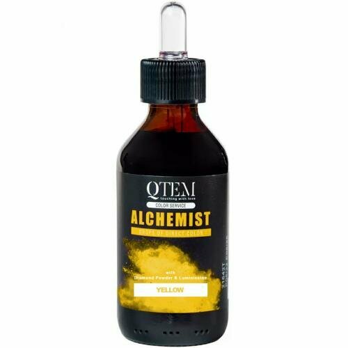 Qtem Краситель прямого действия Alchemist Yellow для волос, желтый, 100 мл