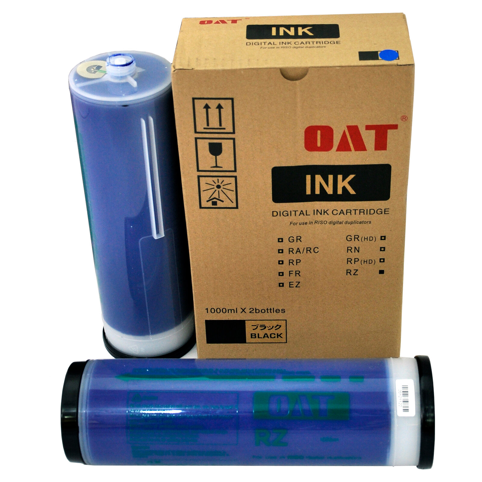 Чернила OAT RZ/EZ/MZ (6510), синий, совместимые для RISO RZ 200/220/230/300/310/ 370/390/530/570/590 EZ 200/220/230/300/ 330/370/390/570/590 RV 2450/2460/2490/ 3650/3660/3690 MZ 730/770 MV 7690