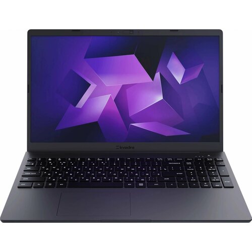 Kvadra Nau LE14U Core i3 1215U 8Gb SSD256Gb Intel UHD Graphics 14.1" IPS FHD (1920x1080) noOS dk.grey WiFi BT Cam (Y22L01P01101R_3C7D51)