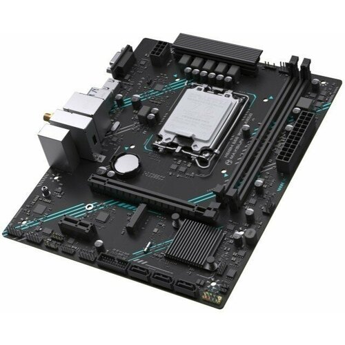 Материнская плата Maxsun H610M 666 WIFI6 ARGB MS-H610M 666 WiFi6 ARGB 9185₽