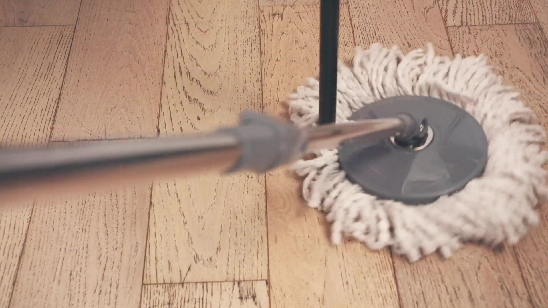 Швабра с отжимом и ведром, комплект для уборки VERDE SPIN MOP оливковый — фото 1