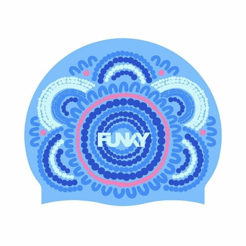 Шапочка силиконовая Funky Bundjalung Blue 1890₽