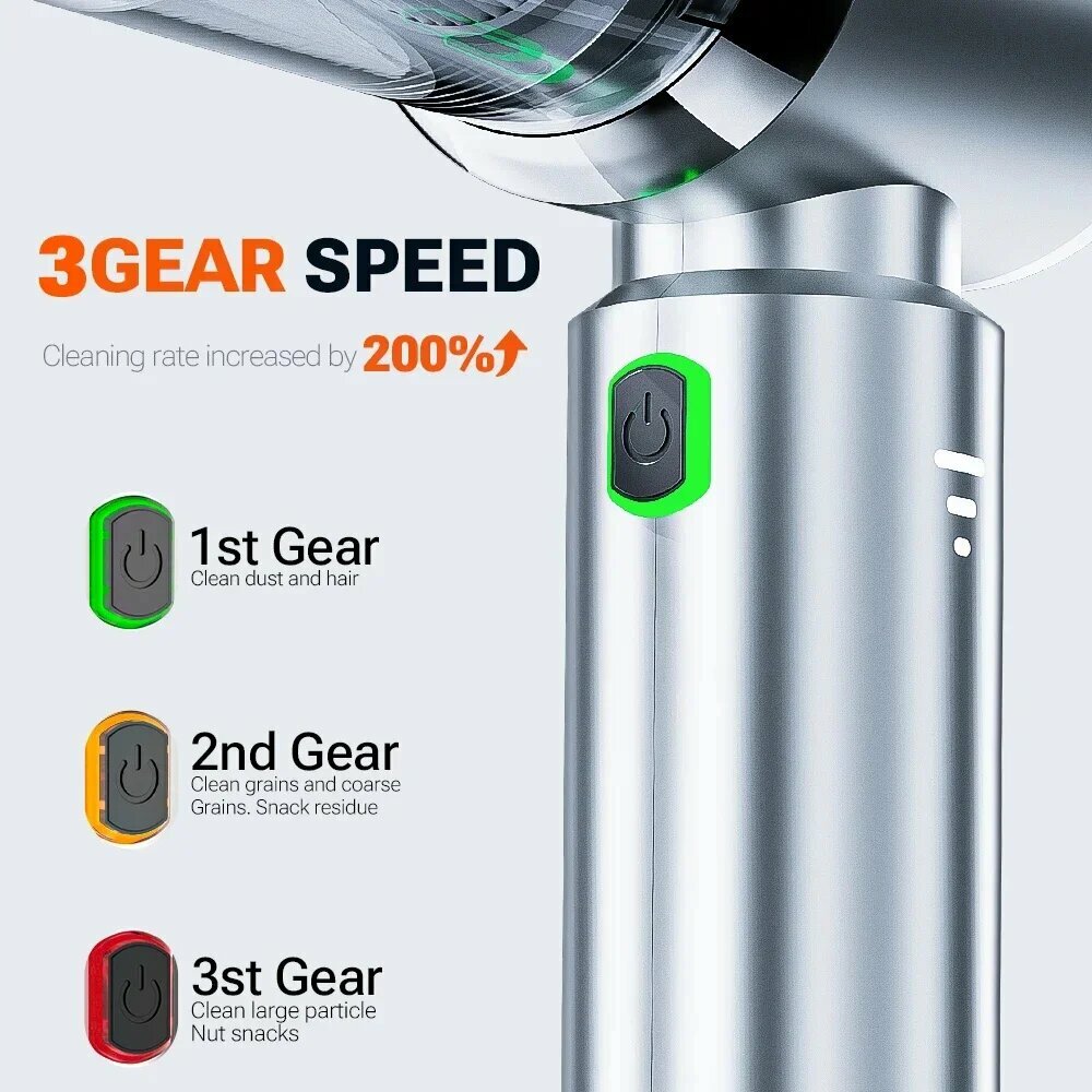 Изображение Вертикальный/ручной пылесос Xiaomi, 100 Вт, беспроводной, влажная уборка, пылесборник