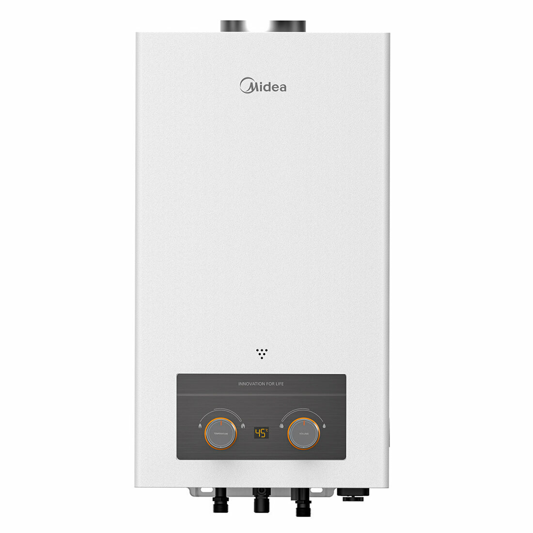 Водонагреватель газовый проточный Midea MGIWH-10-OC FLY с открытой камерой сгорания