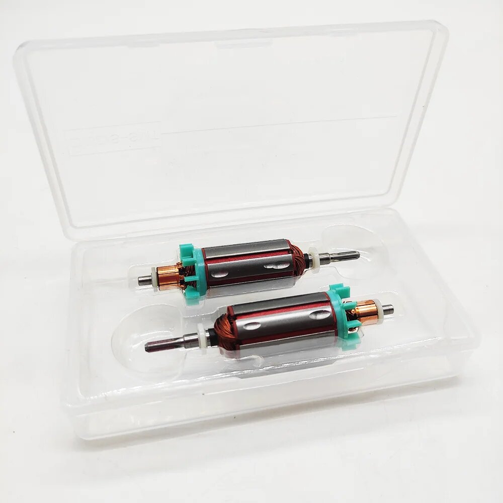 Ротор двигателя для электрической маникюрной дрели Strong 210 102L 105L Marathon H37L1, 2PCS For Strong 45K