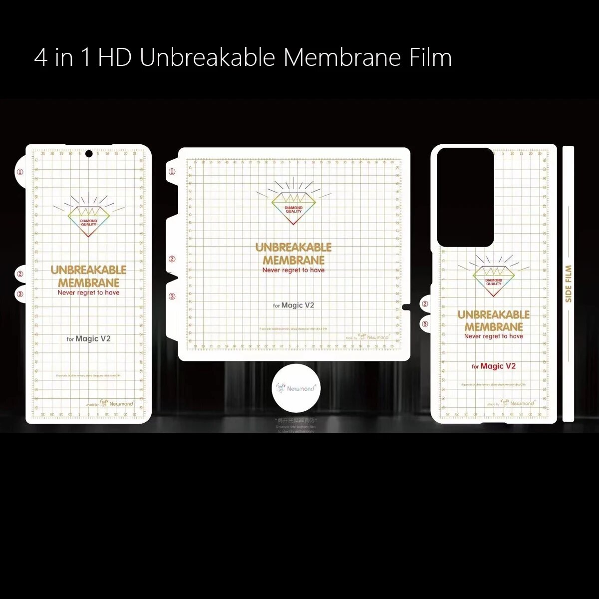 HD & AG матовая передняя и задняя небьющаяся мембрана Гидрогелевая пленка для 4in1 HD Clear Film