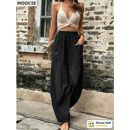 фото Брюки moocie, размер xl, black