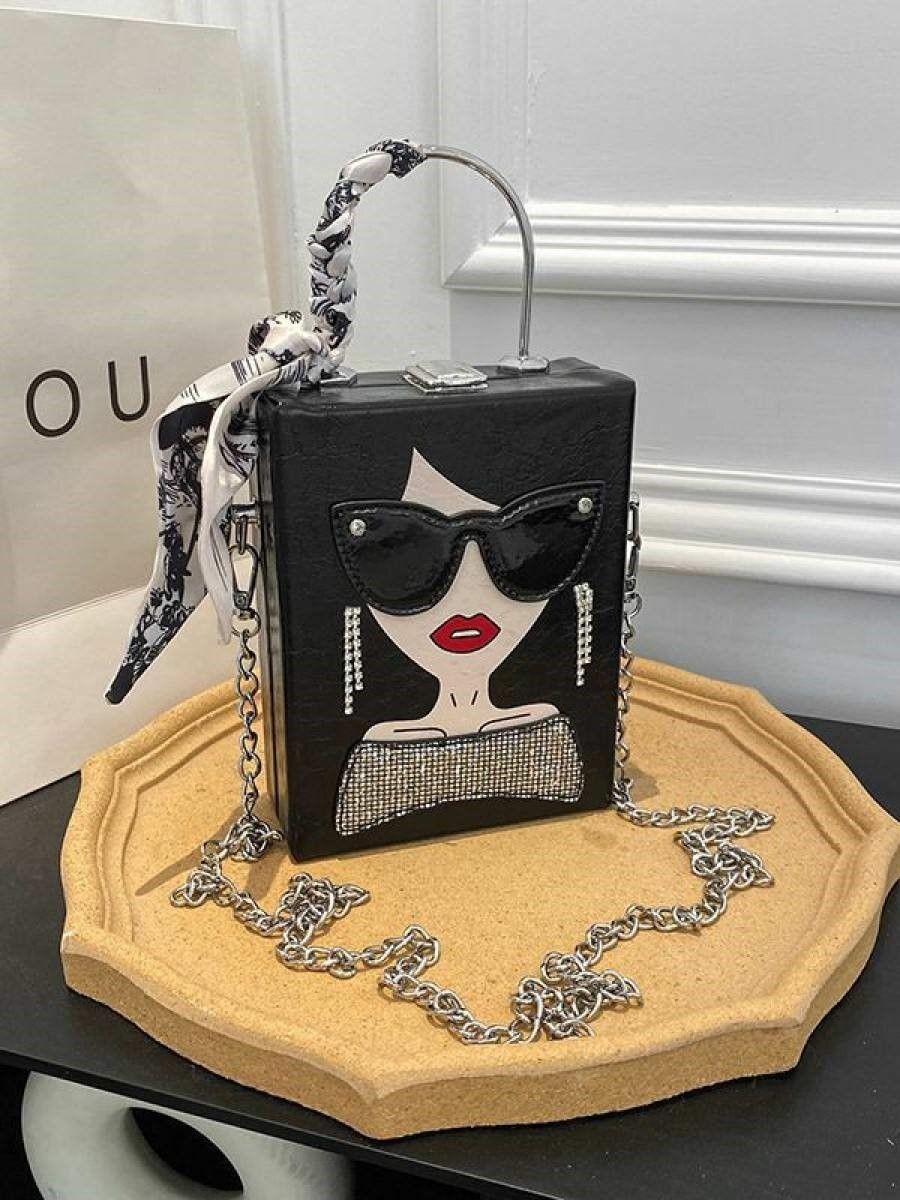 Сумка , 2 шт., черный