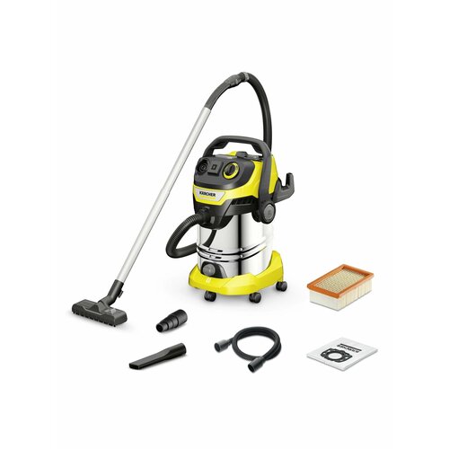 KARCHER WD 6 P S V-30/8/35/T YSY (1.628-381.0), встроенная розетка, сухая и влажная уборка