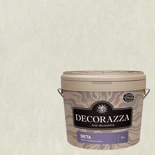 Изображение товара Декоративная штукатурка с эффектом натурального шелка Decorazza Seta (5кг) ST 11-112