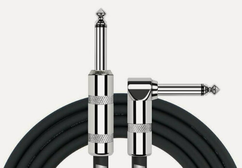 Изображение товара Kirlin IPCV-242/3m BK кабель инструментальный джек-угловой джек