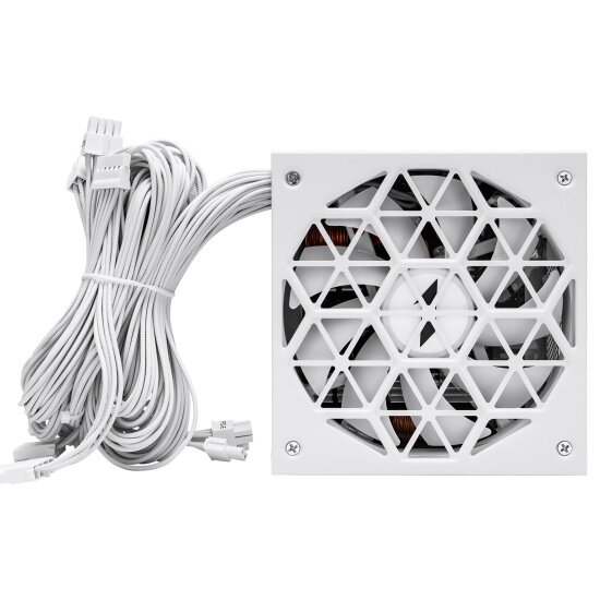 Блок питания 1STPLAYER ACK, 650W, 80+ Standart (HA-650AC1) белый — фото 1