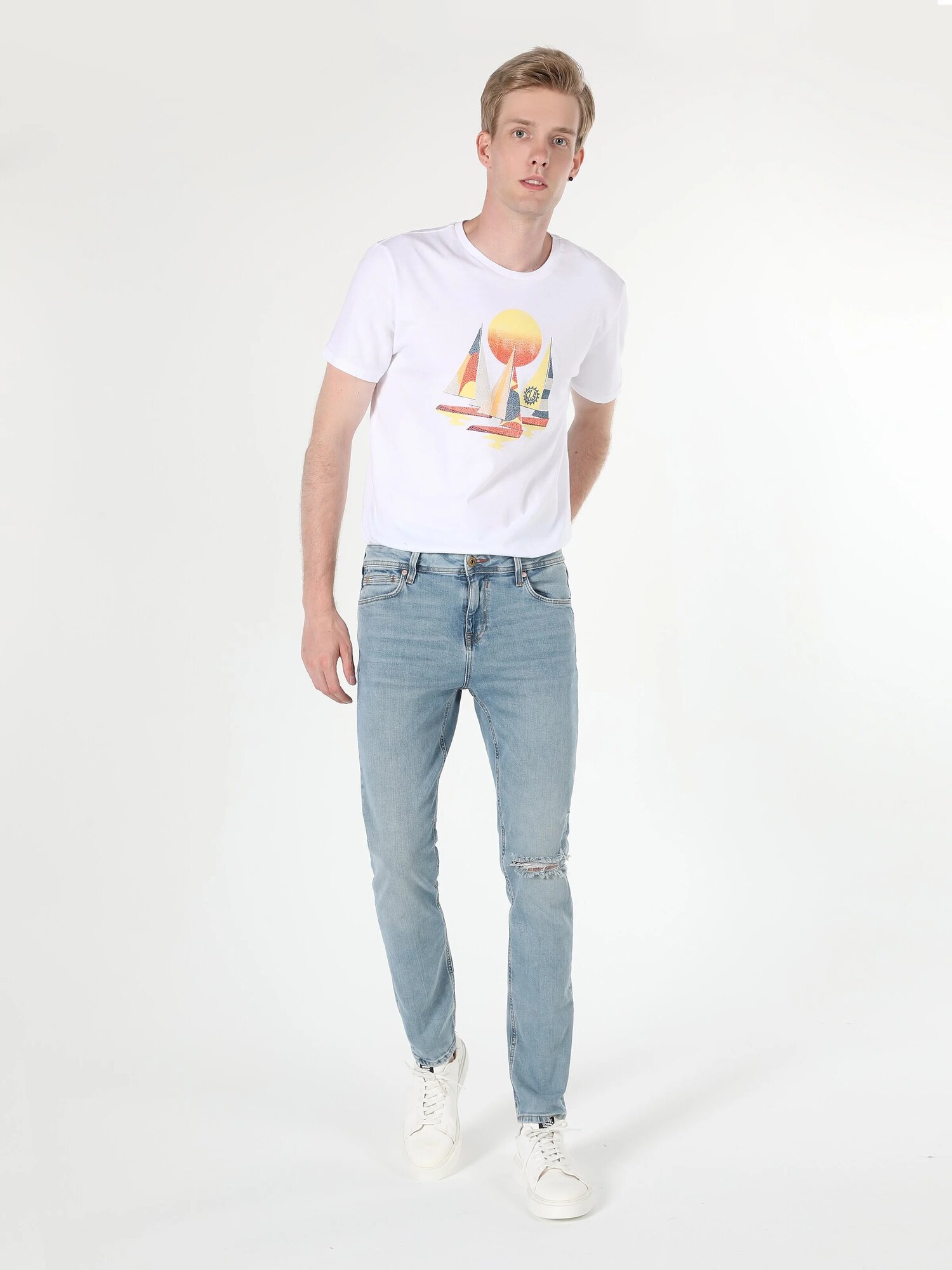Джинсы скинни COLIN'S 044 KARL Straight Fit