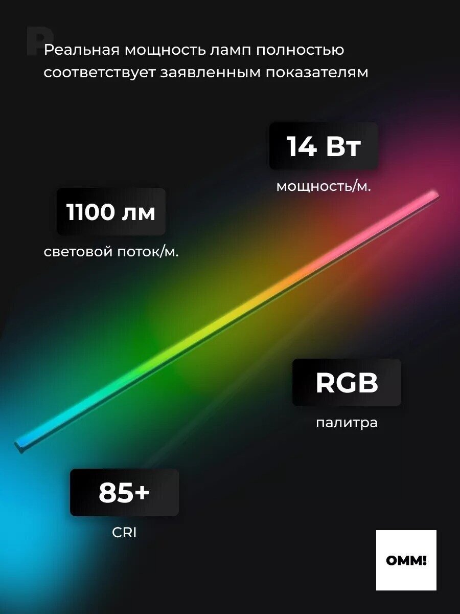 Картинки Торшер напольный RGB 140 см угловой в скандинавском стиле, угловая лампа, светильник