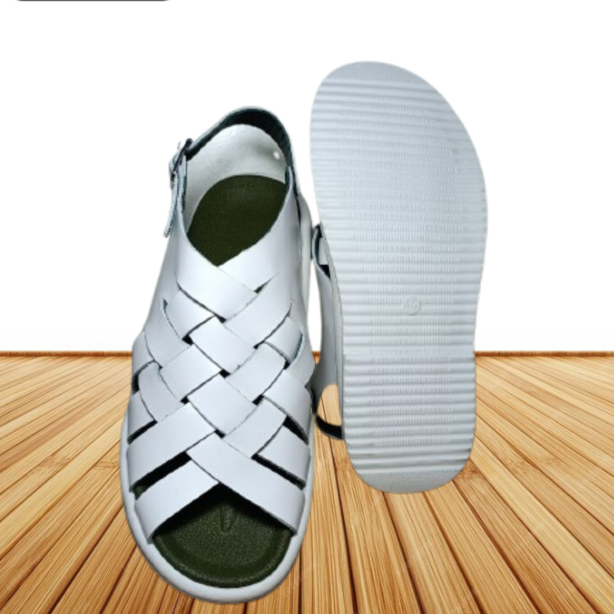 Сандалии, размер 40, белый, — фото 1