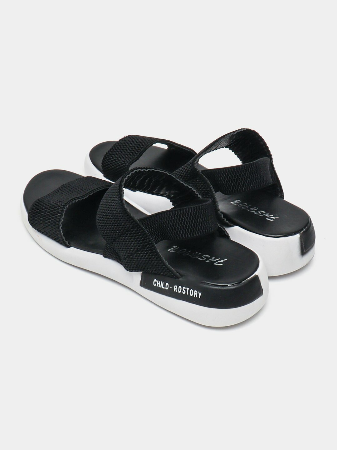 Босоножки, размер 37, Black/Black/White — фото 1