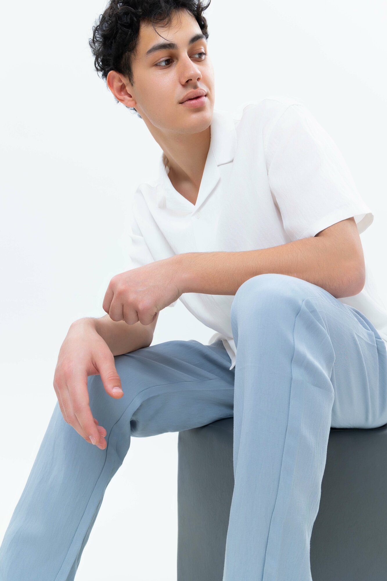 Брюки классические TERRA PRO TERRA PRO, размер 34, blue — фото 1